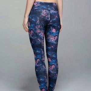 Lululemon Wunder Under Yoga Pant Moody Floral